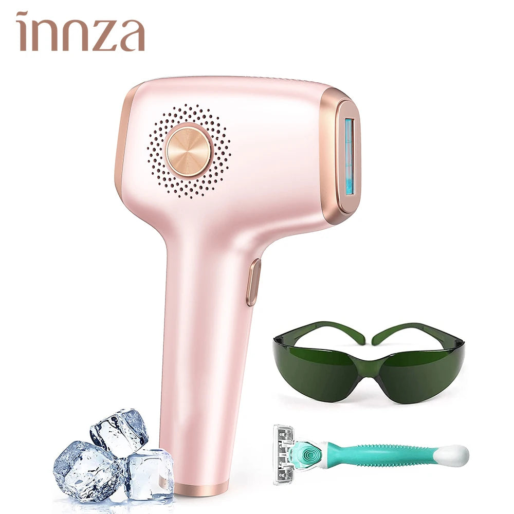 IPL Hair Removal with Ice Cooling Care Function