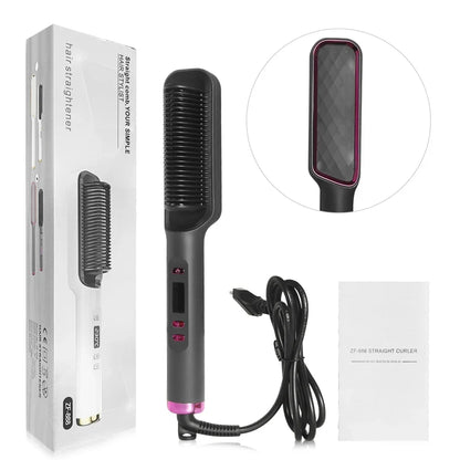Electric Hair Straightener Comb