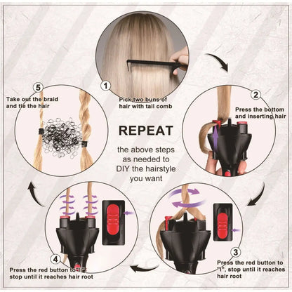 Automatic Hair Braider Machine