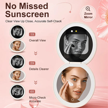 Smart Sunscreen Makeup Mirror