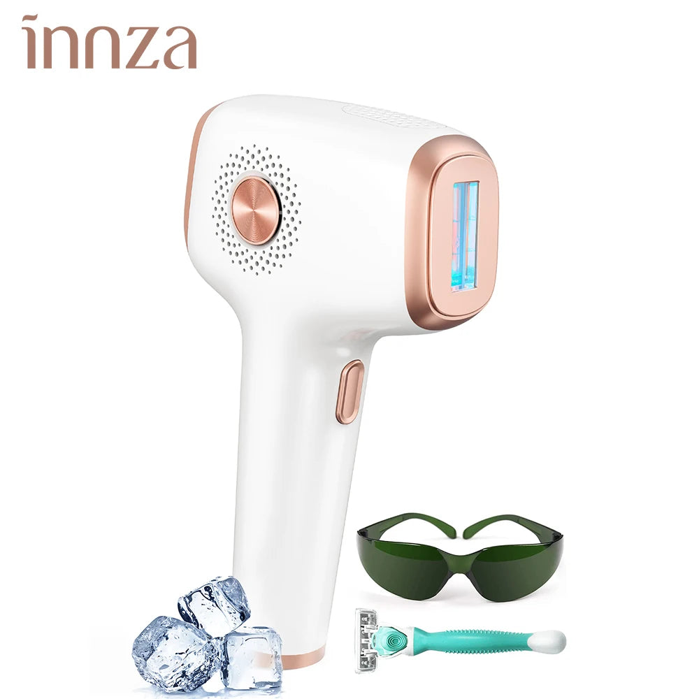 IPL Hair Removal with Ice Cooling Care Function