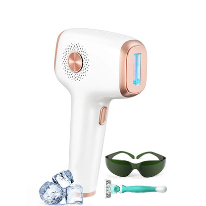 IPL Hair Removal with Ice Cooling Care Function