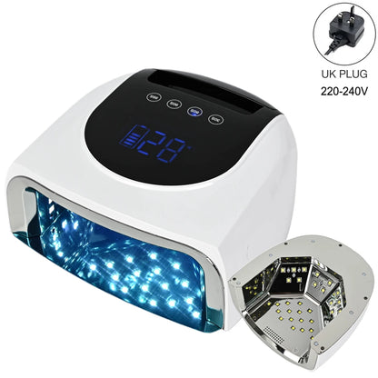 Nail Lamp with Mirror