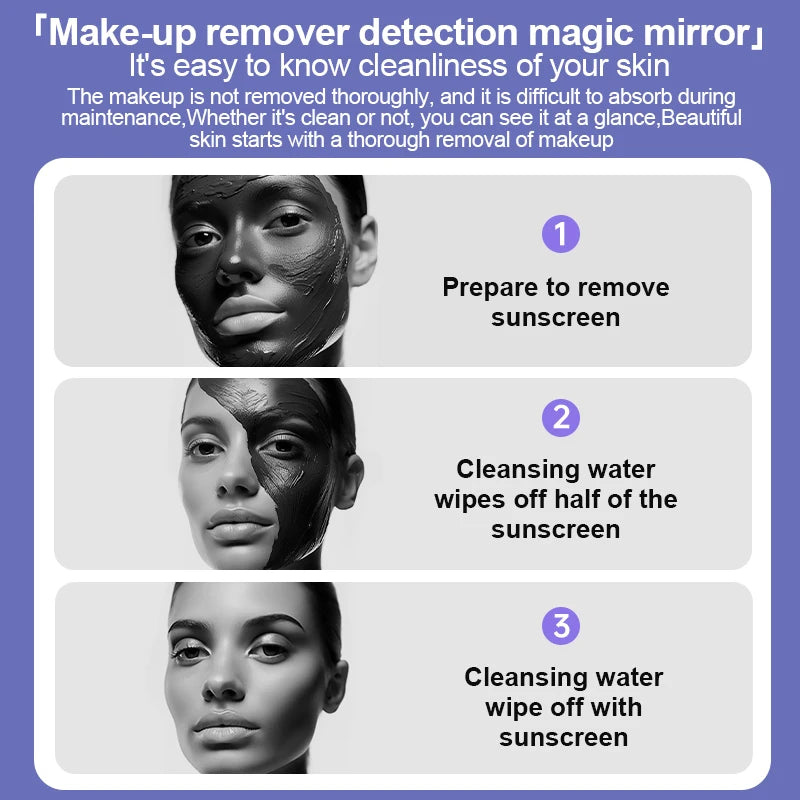 Smart Sunscreen Makeup Mirror