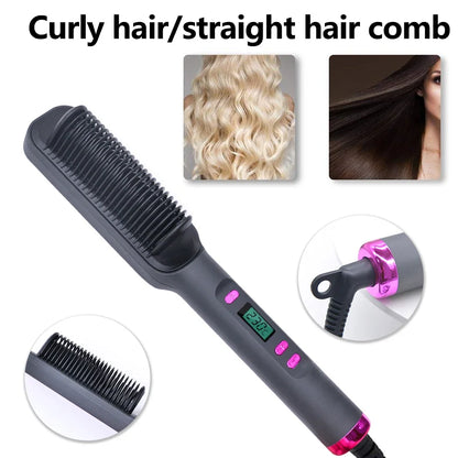 Electric Hair Straightener Comb