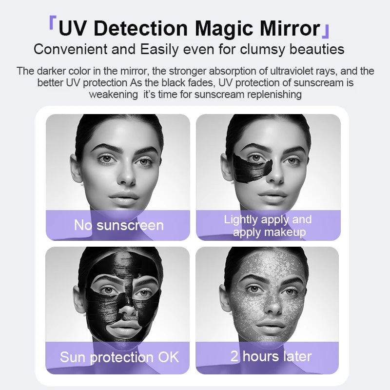 Smart Sunscreen Makeup Mirror