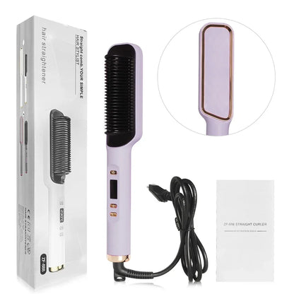 Electric Hair Straightener Comb