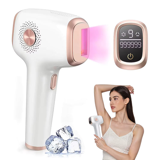 IPL Hair Removal with Ice Cooling Care Function