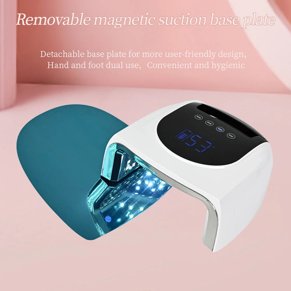 Nail Lamp with Mirror