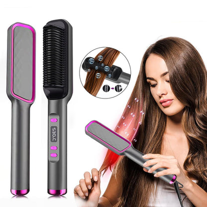 Electric Hair Straightener Comb
